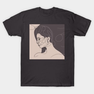 Lady of the line T-Shirt